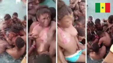 Scandale piscine party 15 aout saly bi khalé you goor yi di siif guel bi be def ko taatou nene